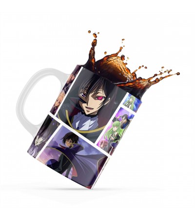 Κεραμική κούπα 330ml δώρο για ΄λάτρεις των Anime Code Geass Κεραμική κούπα 330ml δώρο για ΄λάτρεις των Anime Code Geass