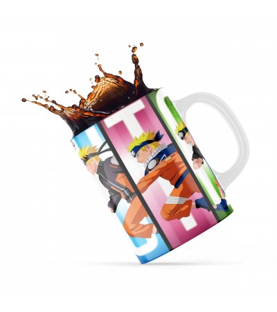 Κεραμική κούπα 330ml δώρο για ΄λάτρεις των Anime Naruto Grow Up Κεραμική κούπα 330ml δώρο για ΄λάτρεις των Anime Naruto Grow Up