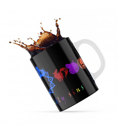 Κεραμική κούπα 330ml δώρο για ΄λάτρεις των Anime Seven Deadly Sins Κεραμική κούπα 330ml δώρο για ΄λάτρεις των Anime Seven Deadly Sins