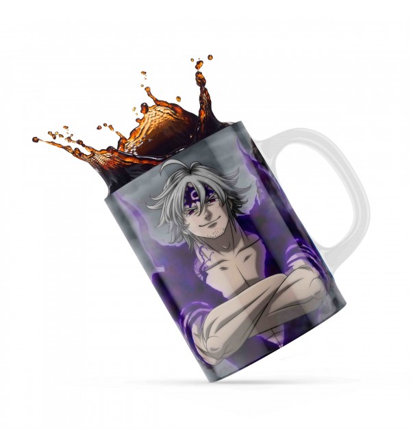 Κεραμική κούπα 330ml δώρο για ΄λάτρεις των Anime Seven Deadly Sins Hero