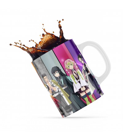 Κεραμική κούπα 330ml δώρο για ΄λάτρεις των Anime Demon Slayer All Hero Κεραμική κούπα 330ml δώρο για ΄λάτρεις των Anime Demon Slayer All Hero
