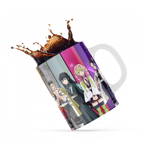 Κεραμική κούπα 330ml δώρο για ΄λάτρεις των Anime Demon Slayer All Hero