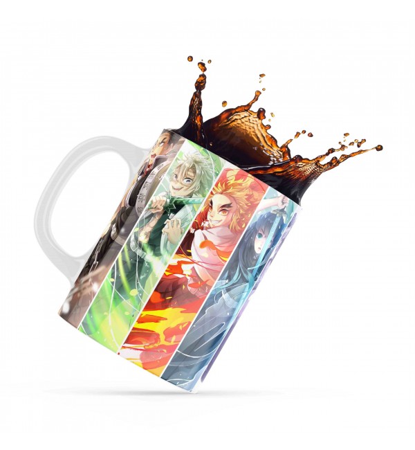Κεραμική κούπα 330ml δώρο για ΄λάτρεις των Anime Demon Slayer