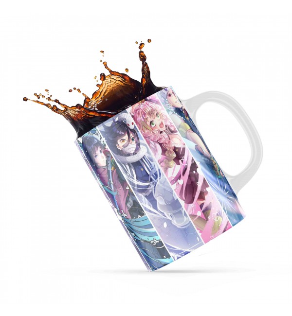 Κεραμική κούπα 330ml δώρο για ΄λάτρεις των Anime Demon Slayer