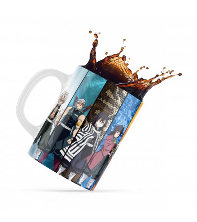 Κεραμική κούπα 330ml δώρο για ΄λάτρεις των Anime Demon Slayer All Hero Κεραμική κούπα 330ml δώρο για ΄λάτρεις των Anime Demon Slayer All Hero