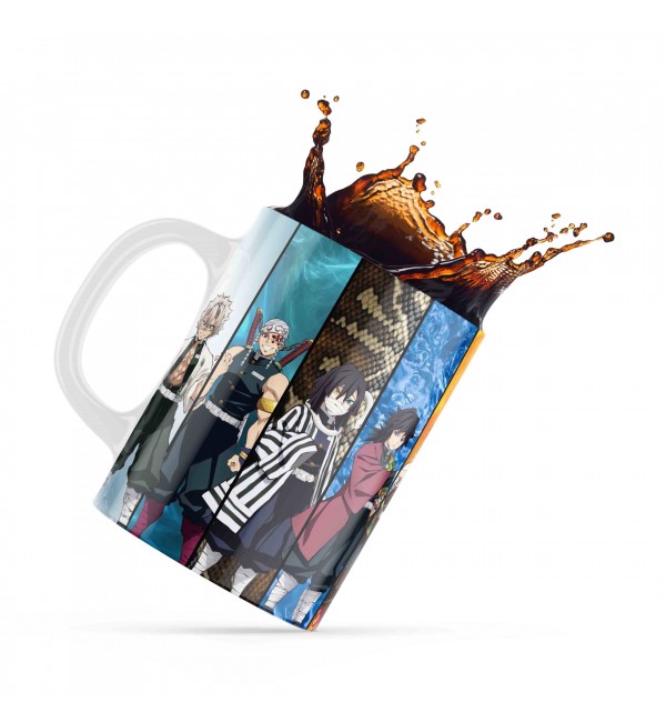 Κεραμική κούπα 330ml δώρο για ΄λάτρεις των Anime Demon Slayer All Hero
