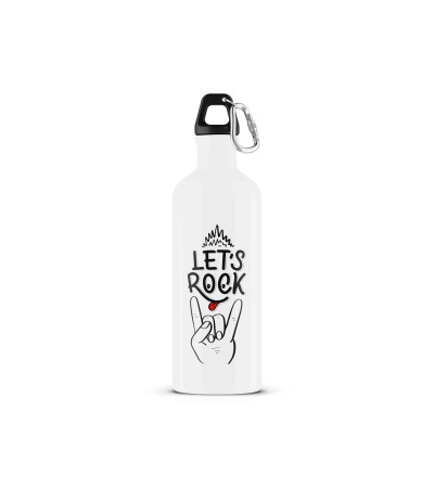 Μεταλλικό Μπουκάλι 500ml Lets Rock