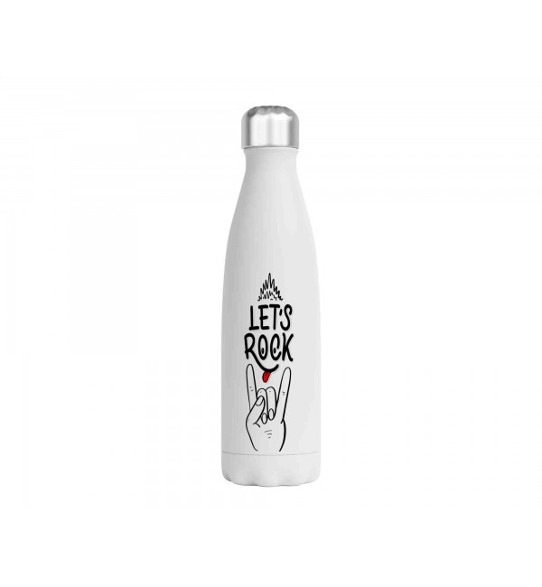 Μεταλλικό Μπουκάλι 750ml Lets Rock