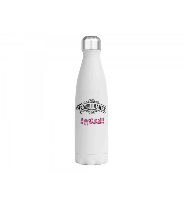 Μεταλλικό Μπουκάλι 750ml Troublemaker