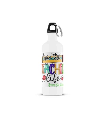 Μεταλλικό Μπουκάλι 500ml Teacher Life