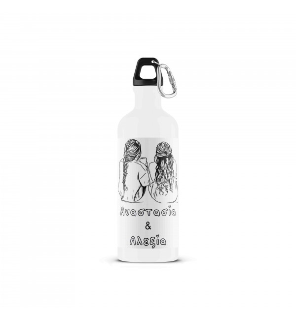 Μεταλλικό Μπουκάλι 500ml Friends
