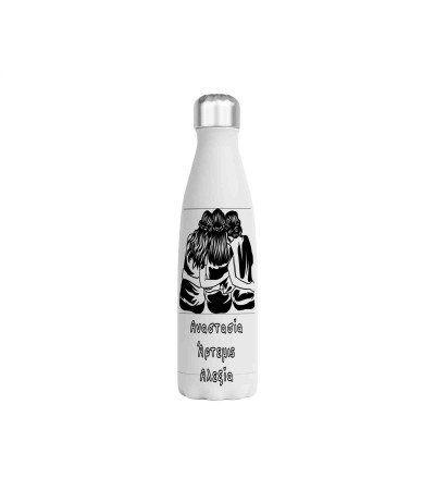 Μεταλλικό Μπουκάλι 750ml Best Friends