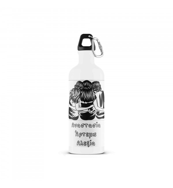 Μεταλλικό Μπουκάλι 500ml Best Friends