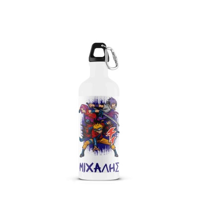 Μεταλλικό Μπουκάλι 500ml Naruto