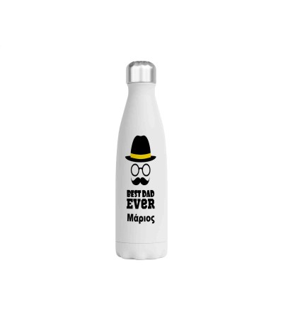 Μεταλλικό Μπουκάλι 750ml Mustache