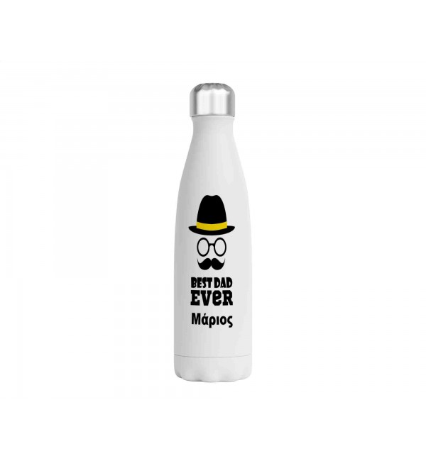Μεταλλικό Μπουκάλι 750ml Mustache