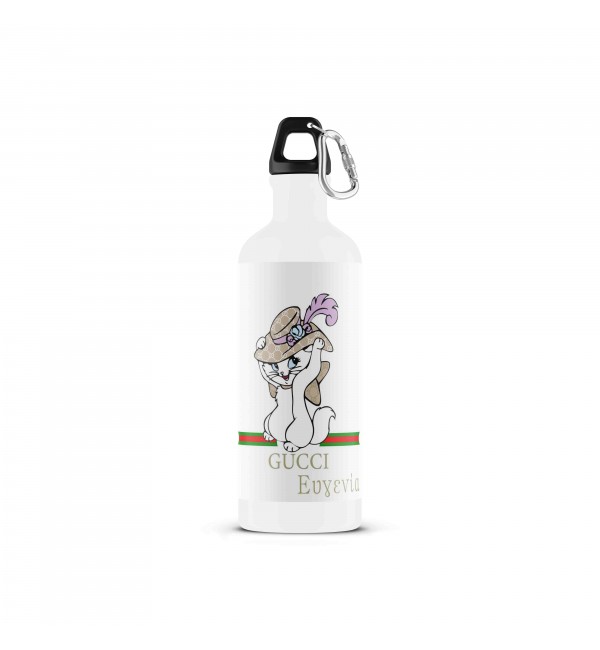 Μεταλλικό Μπουκάλι 500ml Gucci Cat Μεταλλικό Μπουκάλι 500ml Gucci Cat