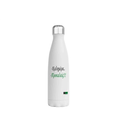 Μεταλλικό Μπουκάλι 750ml Καλημέρα, προκαλείς!