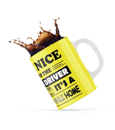 Κεραμική κούπα 330ml δώρο για τον Oδηγό Σχολικού Be Nice To The Bus Driver Κεραμική κούπα 330ml δώρο για τον Oδηγό Σχολικού Be Nice To The Bus Driver