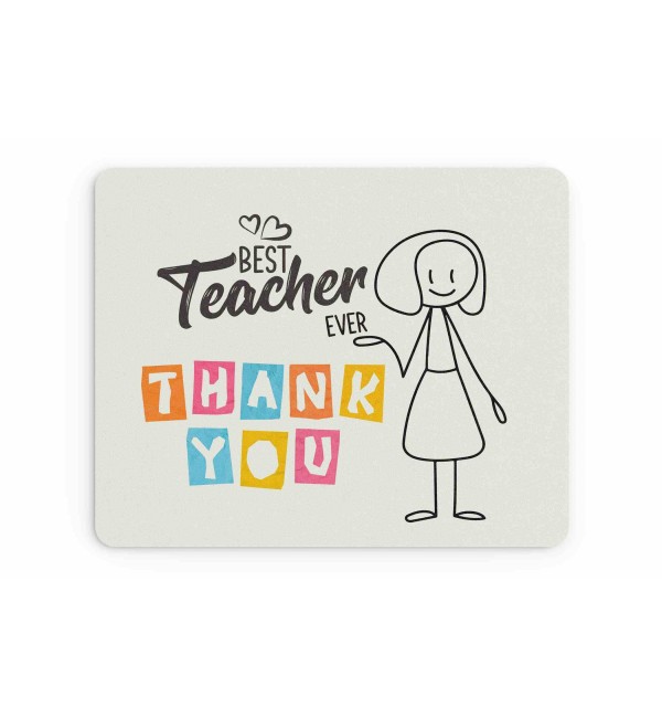 Υφασμάτινο Mouse Pad 18X23cm Για Τον Δάσκαλο & Την Δασκάλα Thank You Teacher