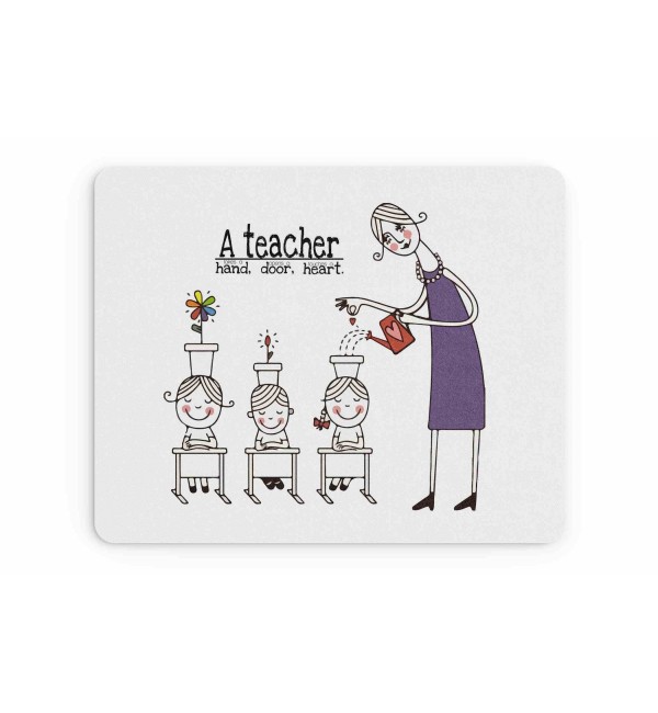 Υφασμάτινο Mouse Pad 18X23cm Για Τον Δάσκαλο & Την Δασκάλα Grow Up