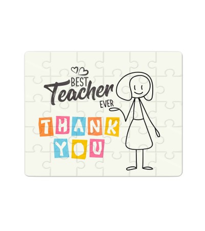 Χάρτινο Puzzle 27X20cm Για τον Δάσκαλο & Την Δασκάλα Thank You Χάρτινο Puzzle 27X20cm Για τον Δάσκαλο & Την Δασκάλα Thank You
