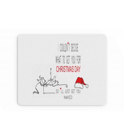 Υφασμάτινο Mouse Pad 18X23cm Merry Christmas Couldn't Decide Woman