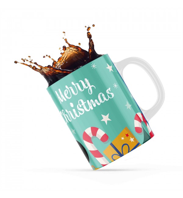 Κεραμική κούπα 330ml δώρο χριστουγέννων Sweet Santa