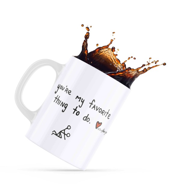 Κεραμική Κούπα 330ml δώρο για ερωτευμένους Favorite Thing