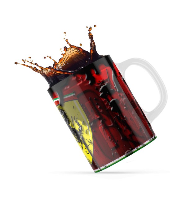 Κεραμική κούπα 330ml Μάρκα Αυτοκινήτου - Μηχανής Ferraro Oil