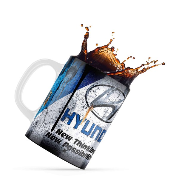 Κεραμική κούπα 330ml Μάρκα Αυτοκινήτου - Μηχανής Hyundai Oil