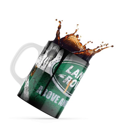 Κεραμική κούπα 330ml Μάρκα Αυτοκινήτου - Μηχανής land Rover