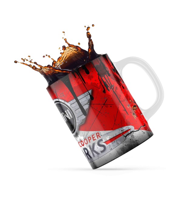 Κεραμική κούπα 330ml Μάρκα Αυτοκινήτου - Μηχανής Mini Cooper