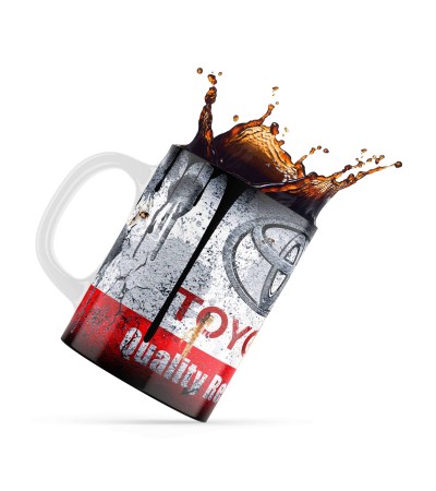 Κεραμική κούπα 330ml Μάρκα Αυτοκινήτου - Μηχανής Toyota