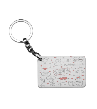 Πλαστικό Εκτυπώσιμο Μπρελόκ 6,5Χ4,5cm I Do Πλαστικό Εκτυπώσιμο Μπρελόκ 6,5Χ4,5cm I Do