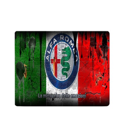 Χάρτινο Puzzle 27X20cm Mάρκα Alfa Romeo 35κομ