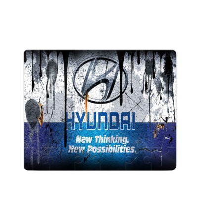 Χάρτινο Puzzle 27X20cm Mάρκα Hyundai Oil 35κομ