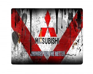 Χάρτινο Puzzle 27X20cm Mάρκα Mitsubishi 35κομ