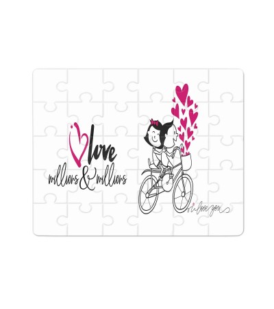Χάρτινο Puzzle 27X20cm Millions & Millions 35κομ
