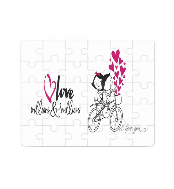 Χάρτινο Puzzle 27X20cm Millions & Millions 35κομ