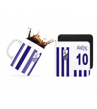 Σετ κεραμική κούπα 330ml και σουβέρ ΛΑΜΙΑ Σετ κεραμική κούπα 330ml και σουβέρ ΛΑΜΙΑ