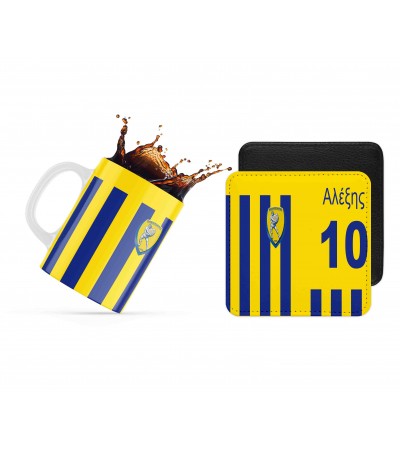 Σετ κεραμική κούπα 330ml και σουβέρ ΠΑΝΑΙΤΩΛΙΚΟΣ Σετ κεραμική κούπα 330ml και σουβέρ ΠΑΝΑΙΤΩΛΙΚΟΣ