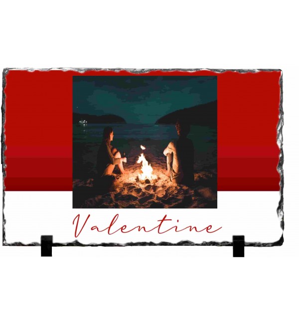 Κορνίζα απο Γρανίτη 15X20cm Valentine Photo